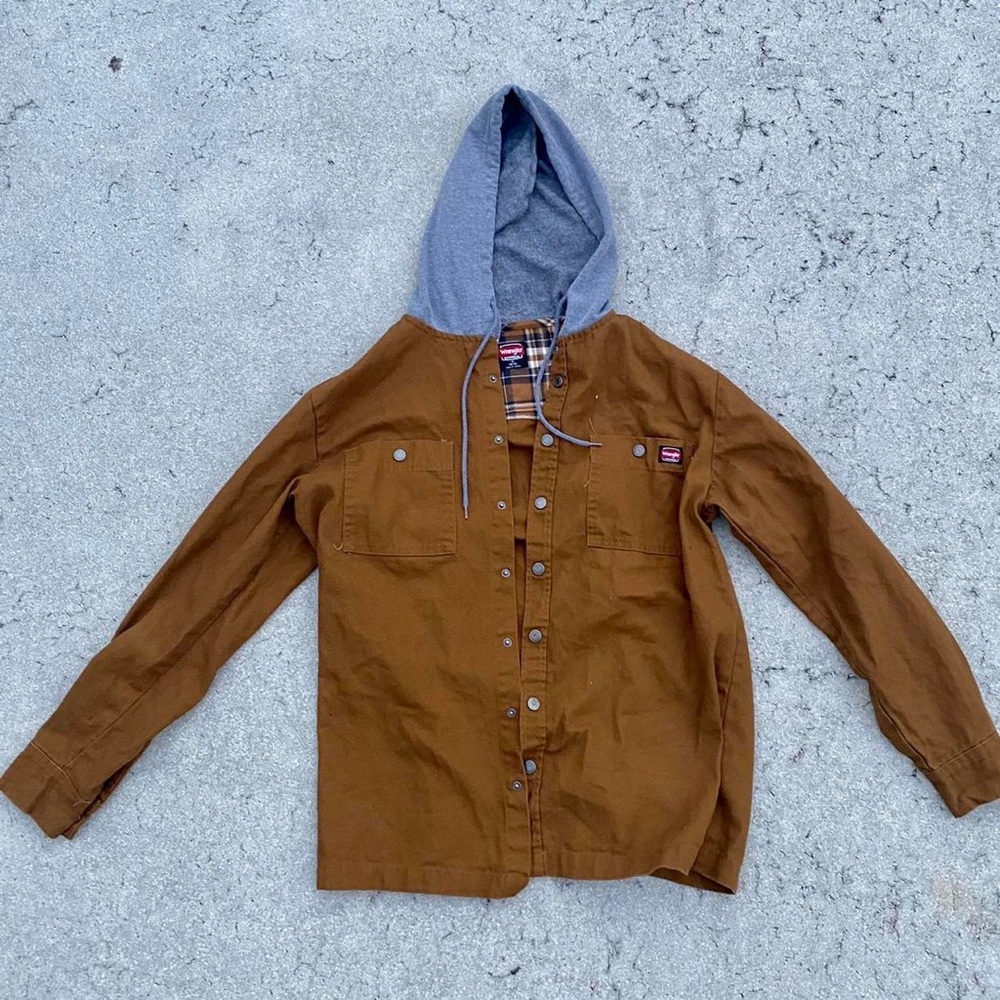 NEW Tan Wrangler Mens Jacket